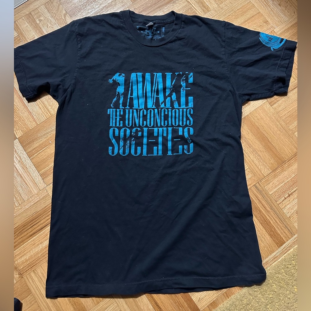 Graphic Tee - "Awake the Unconscious Societies" | Size L - Picture 1 of 6